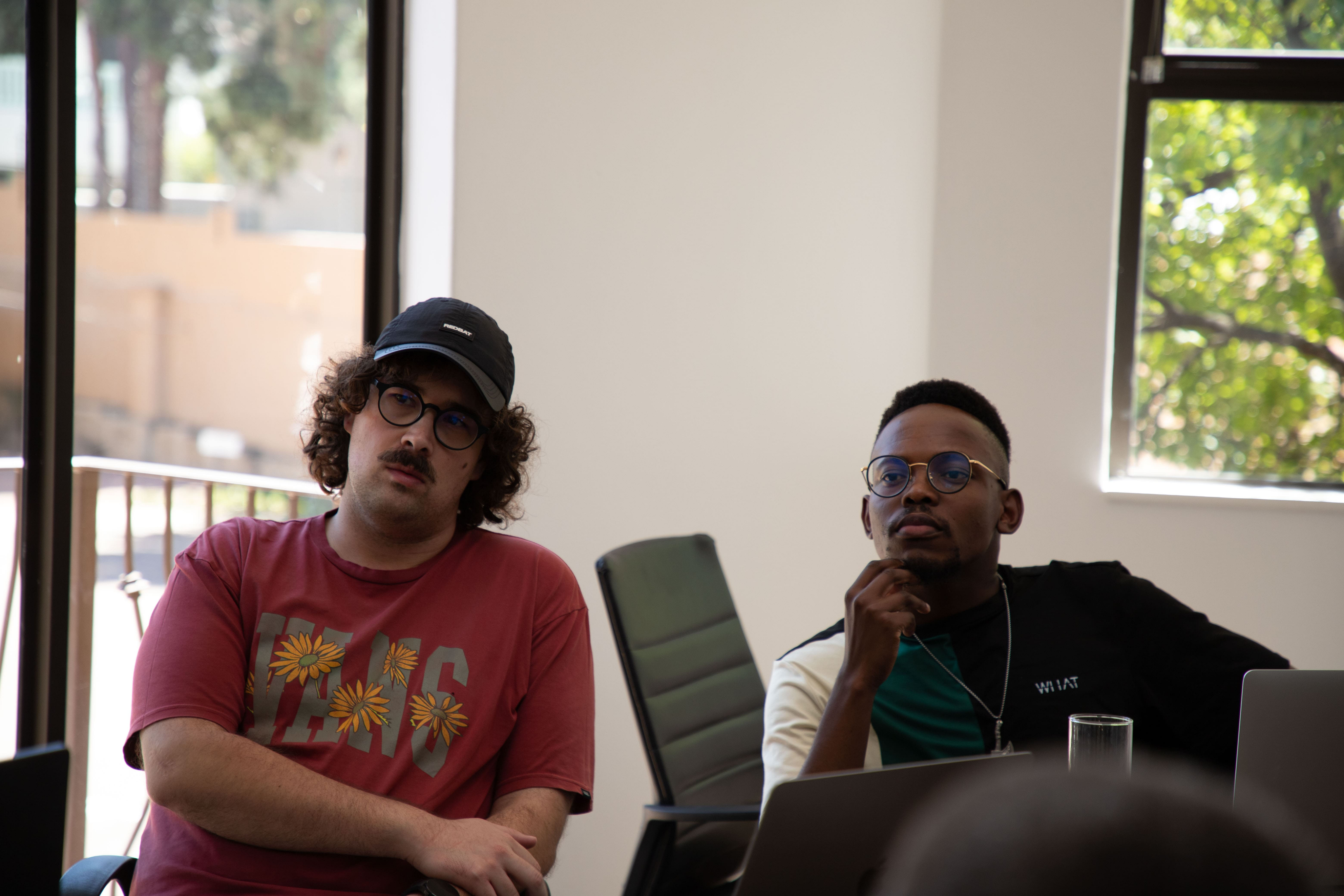 Person working on laptop