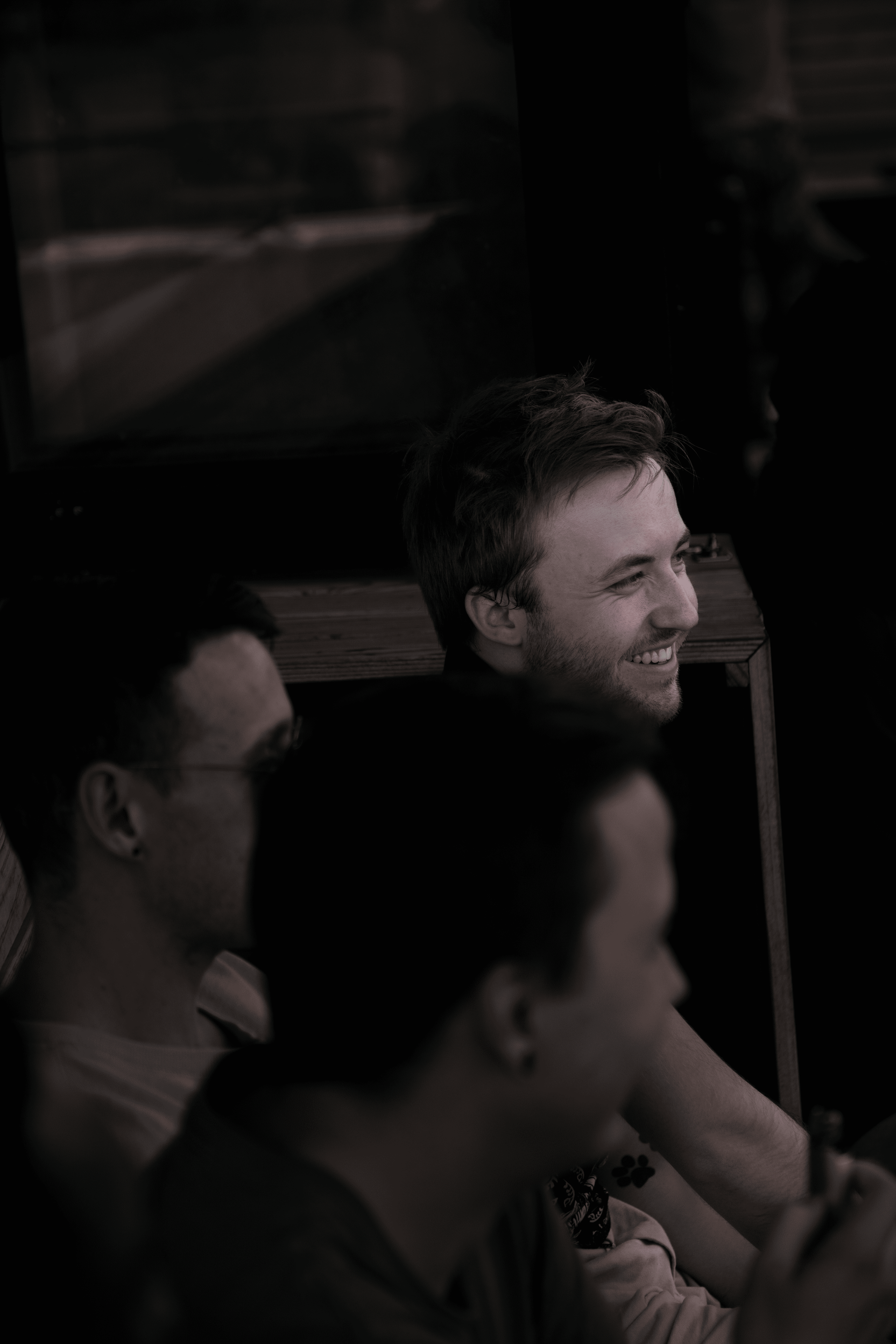 Person working on laptop